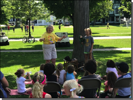 Storytelling at Thousand Island Park Library